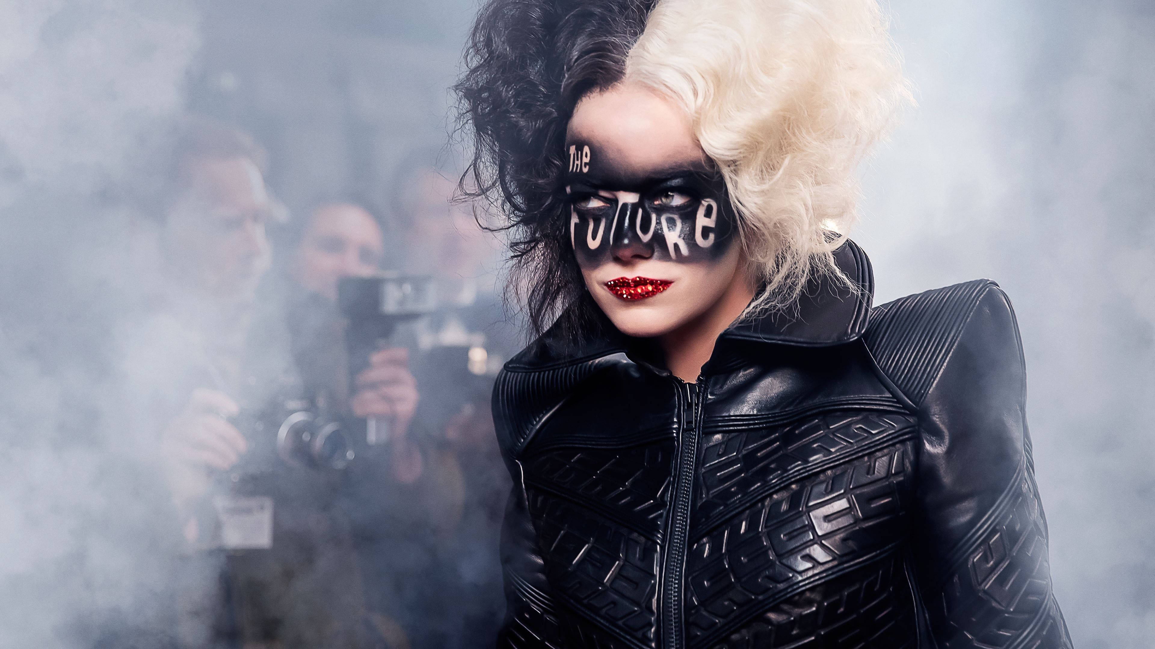 Cruella 2021, The Future, half-black half-blond hair, 4K Desktop Wallpaper