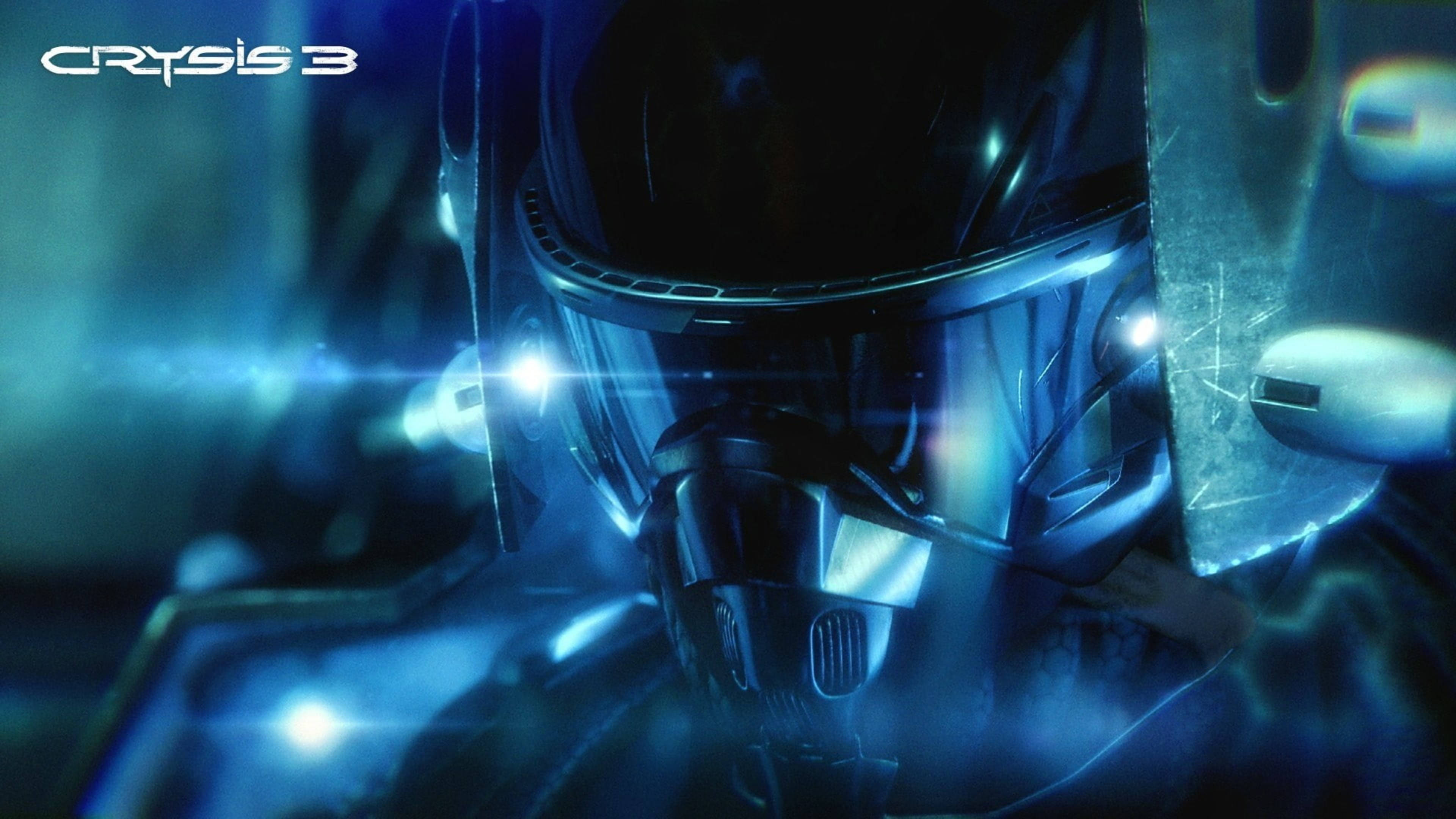 Crysis 3, futuristic soldier, helmet, 4K Desktop Wallpaper