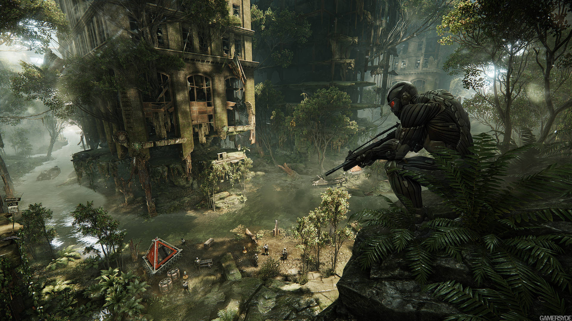Crysis 3, soldier, tactical gear, Full HD Desktop Wallpaper