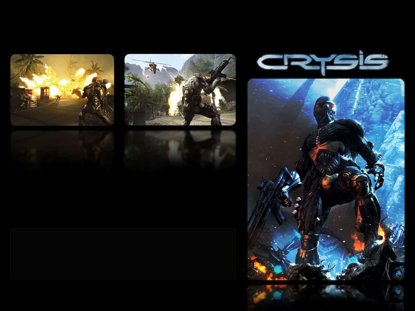 Crysis HD, soldier, advanced armor, HD Desktop Wallpaper