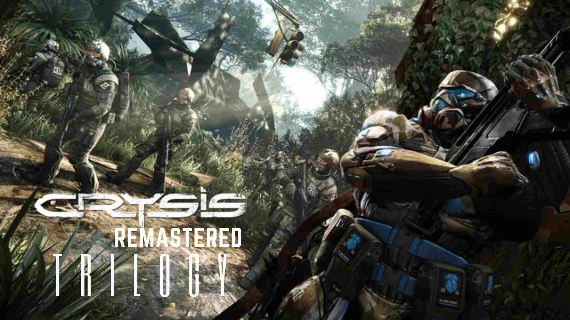 Crysis Remastered, futuristic armor, dense jungle, Full HD Desktop Wallpaper