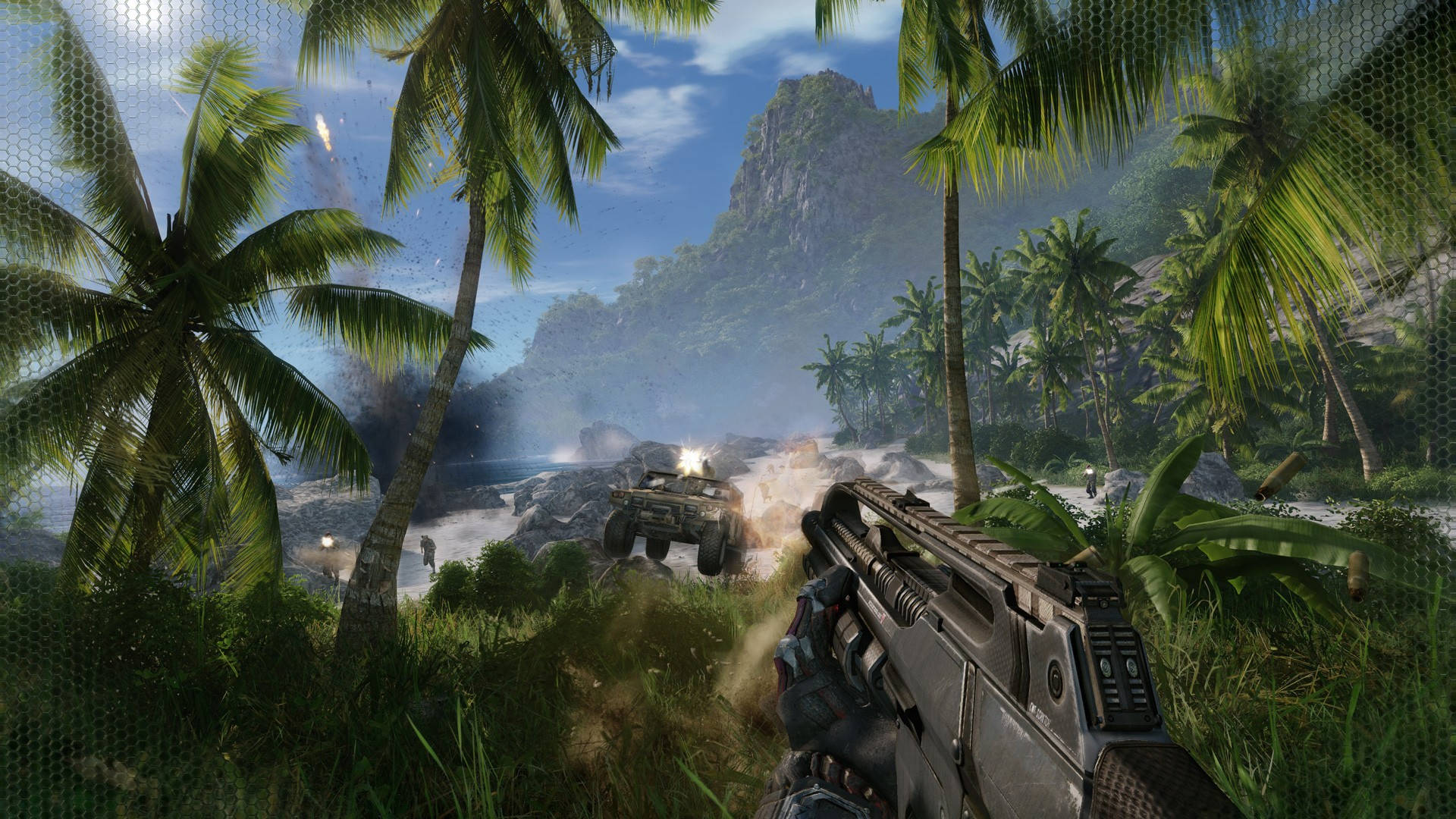 Crysis Remastered, first-person shooter, tropical jungle, Full HD Desktop Wallpaper