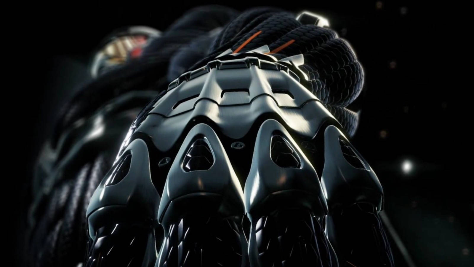 Crysis Warhead, glove, futuristic armored gauntlet, HD Desktop Wallpaper