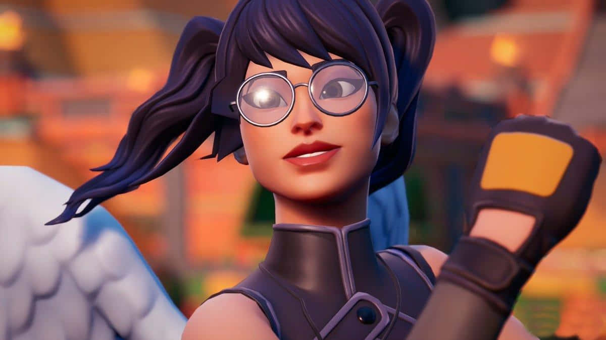 Crystal Skin Fortnite, Fortnite, female video game character, SD Desktop Wallpaper