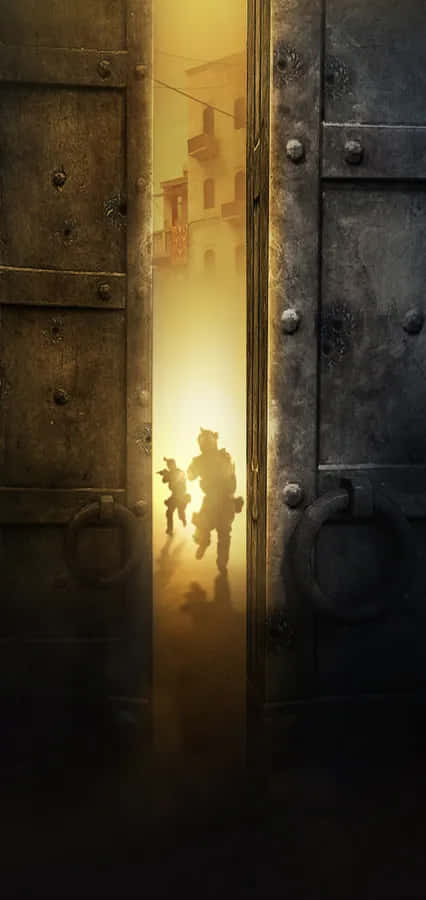 CS GO Mobile, soldiers, silhouette, SD Phone Wallpaper