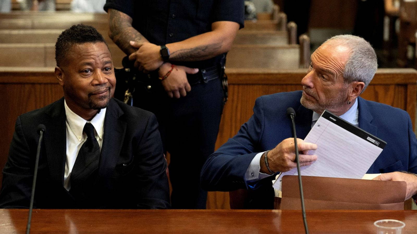 Cuba Gooding Jr, courtroom, suit, HD Desktop Wallpaper