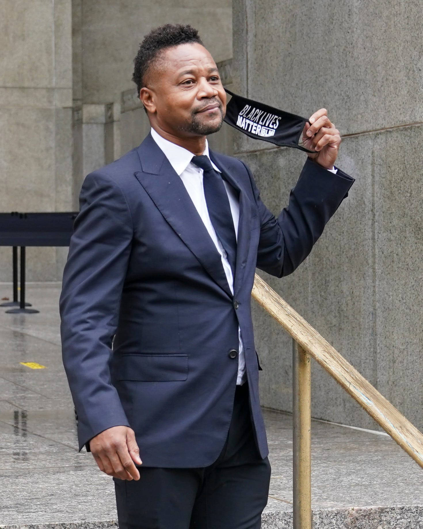 Cuba Gooding Jr, BLACK LIVES MATTER, dark suit, HD Phone Wallpaper