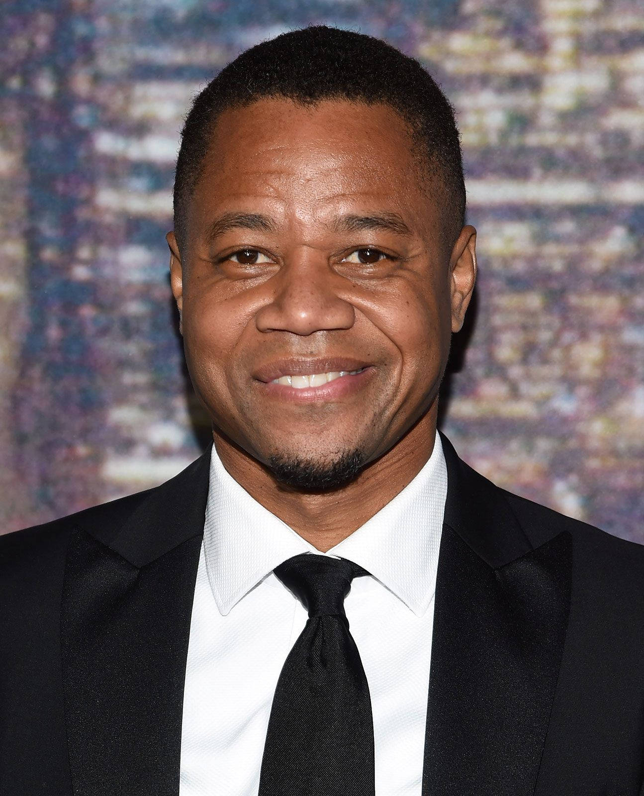 Cuba Gooding Jr, black suit, tie, HD Phone Wallpaper