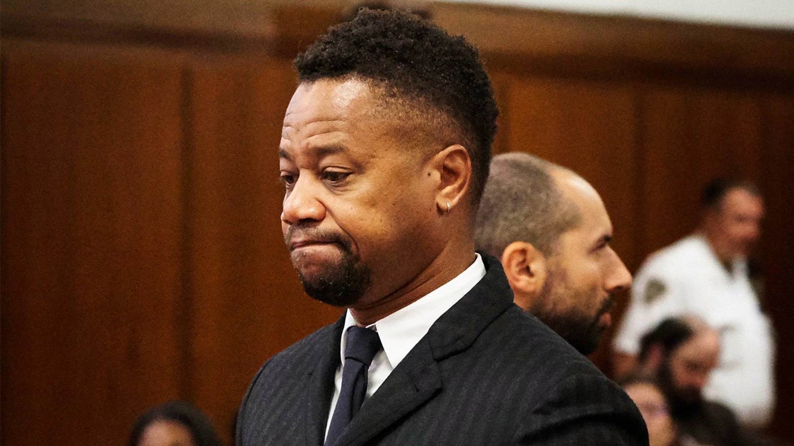 Cuba Gooding Jr, courtroom, wood paneling, HD Desktop Wallpaper