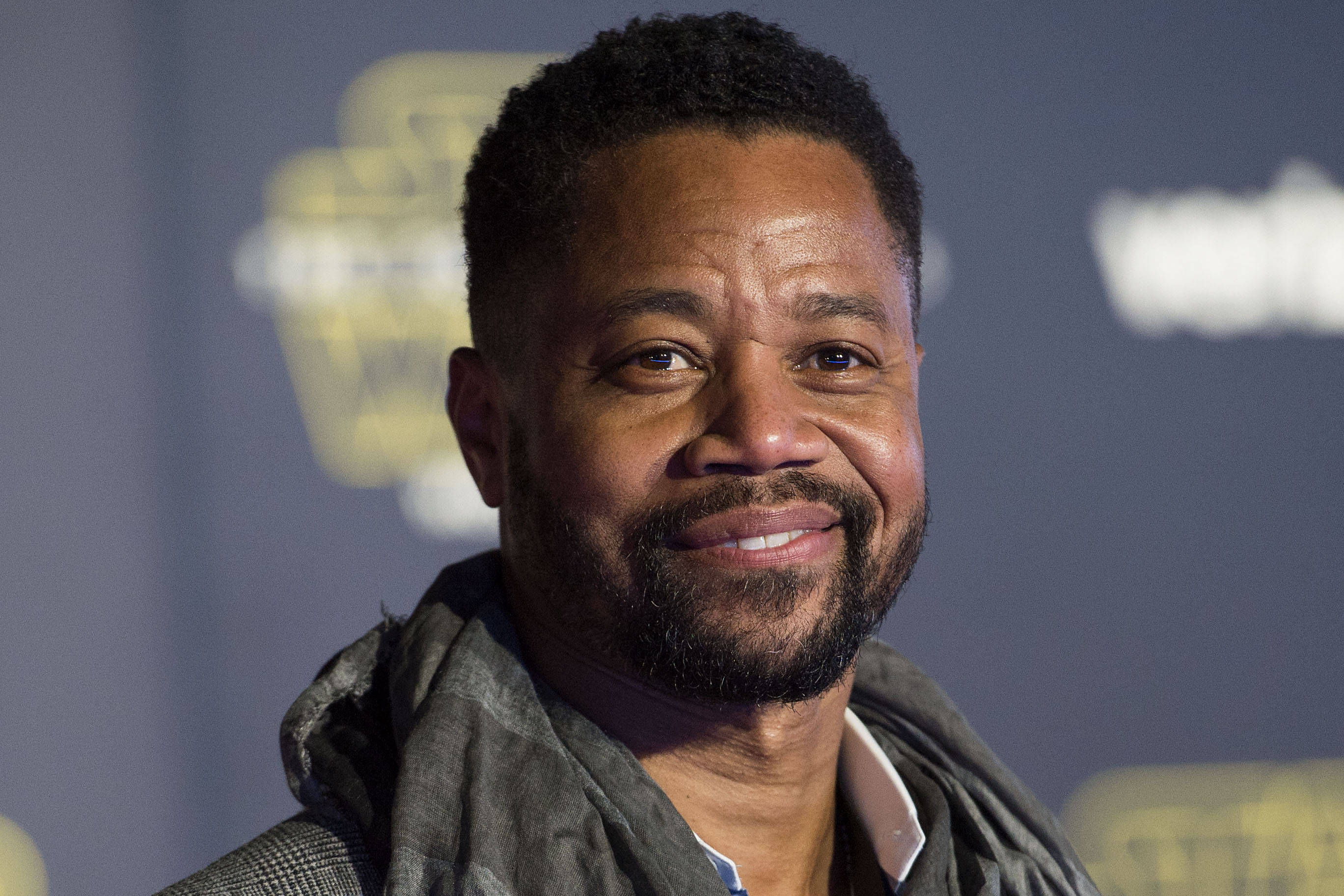 Cuba Gooding Jr, hoodie, beard, 2K Desktop Wallpaper