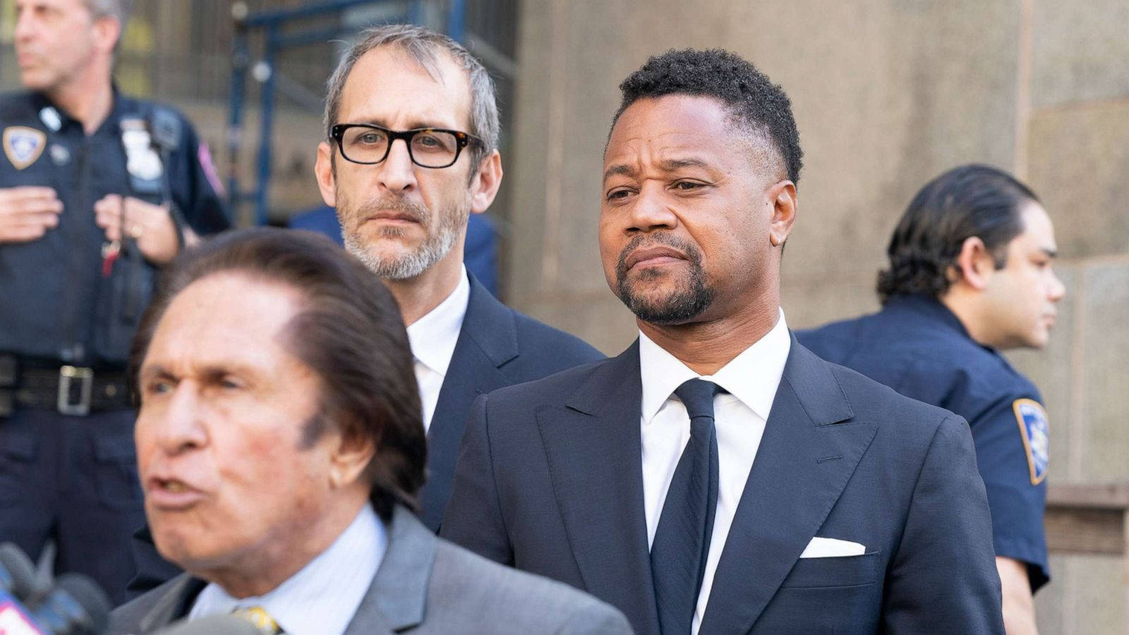 Cuba Gooding Jr, lawyer, dark suit, HD Desktop Wallpaper