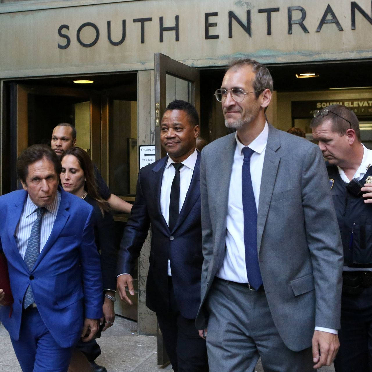 Cuba Gooding Jr, lawyers, courthouse, HD Desktop Wallpaper