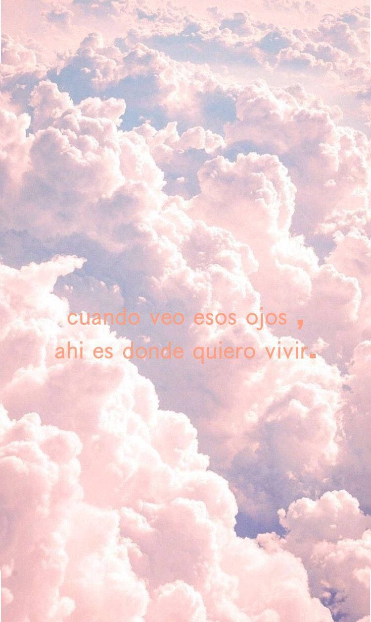 pink sky, clouds, pastel tones, SD Phone Wallpaper