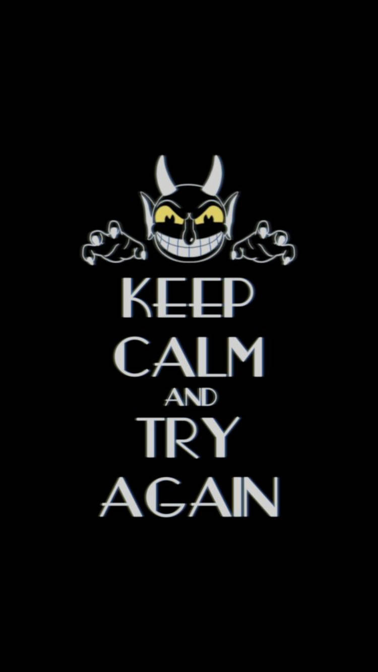 Cuphead, devil, horns, HD Phone Wallpaper
