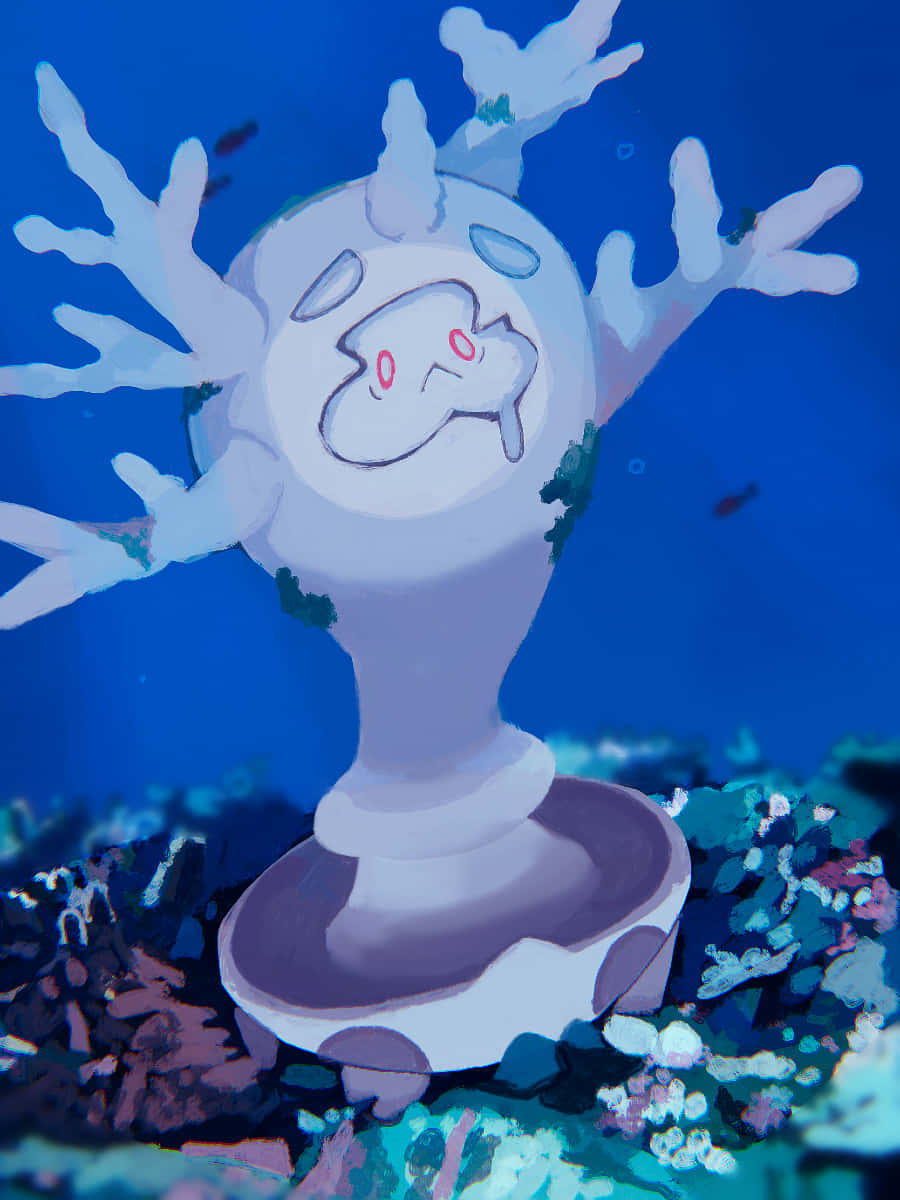 Cursola, underwater, deep blue ocean water, SD Phone Wallpaper