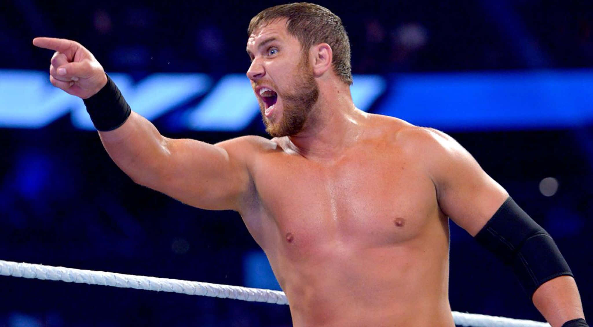Curtis Axel, ring, bright arena lights, Full HD Desktop Wallpaper