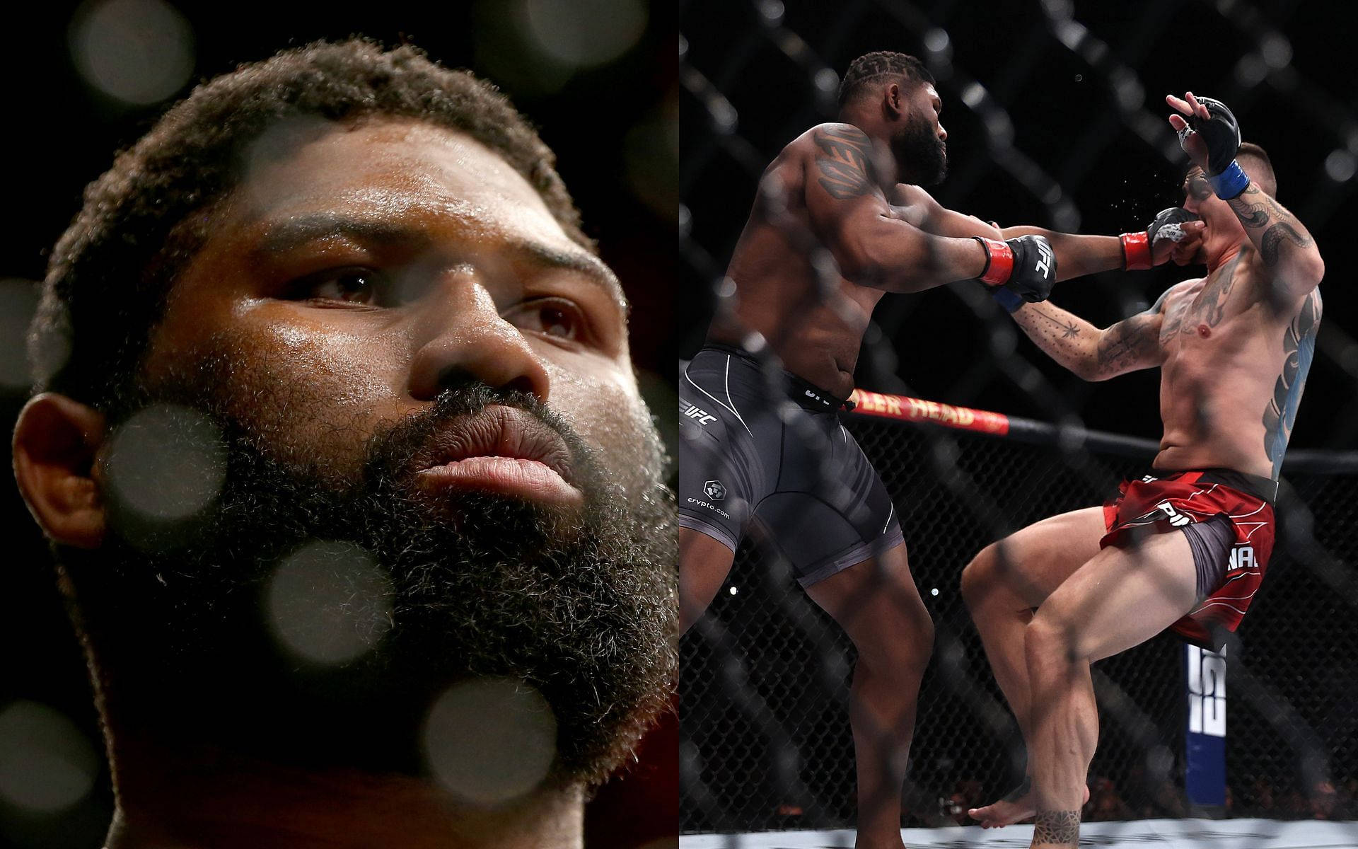 Curtis Blaydes, MMA match, octagon, Full HD Desktop Wallpaper