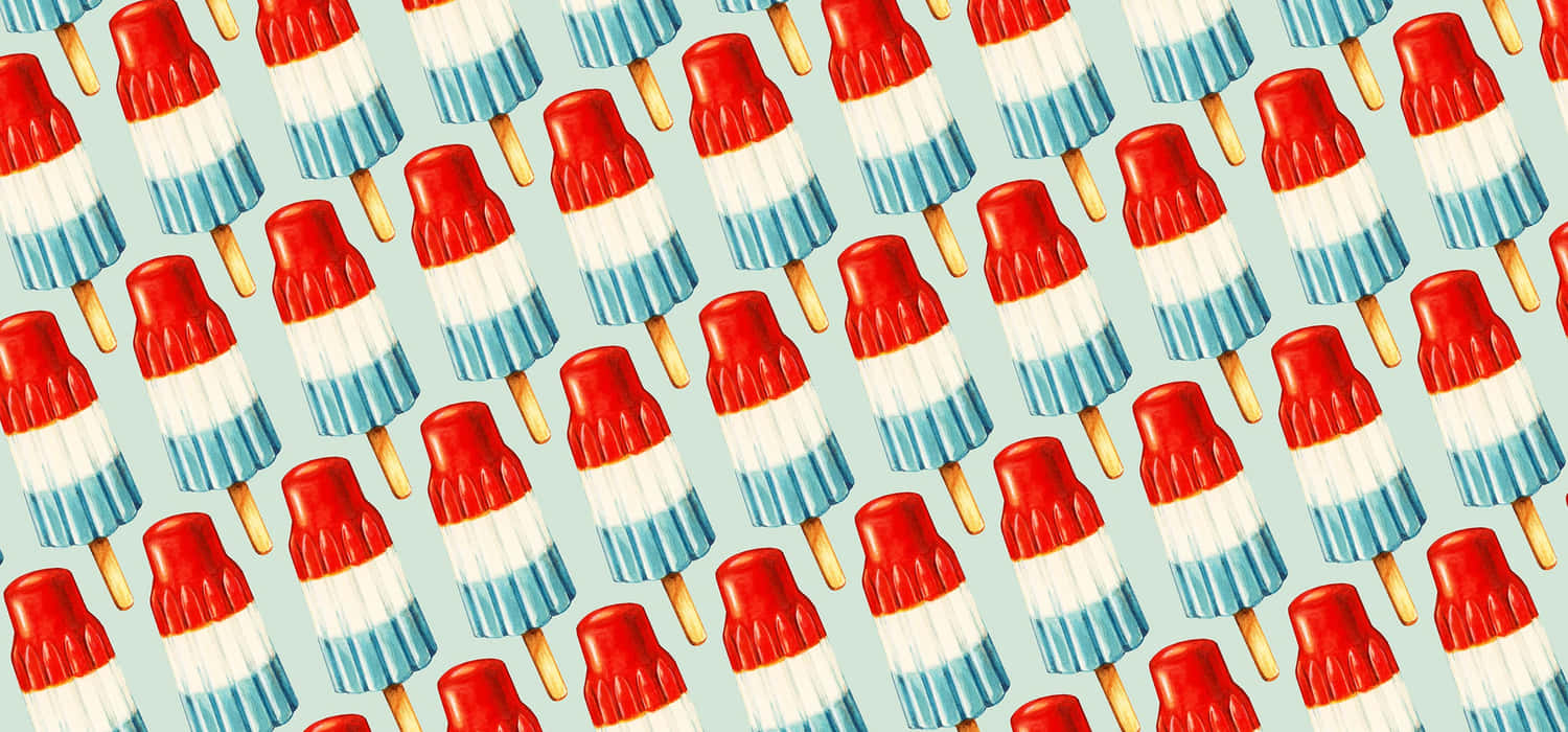 patriotic popsicle pattern4th july, red white and blue striped popsicles, repeating diagonal pattern, HD Desktop Wallpaper