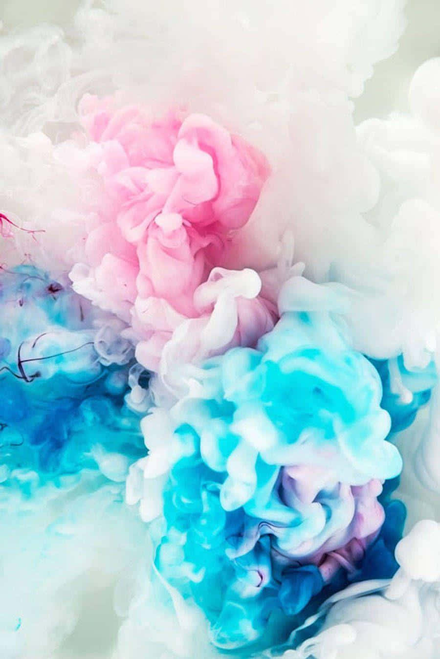 Cute Aesthetic iPad, pink, blue, HD Phone Wallpaper