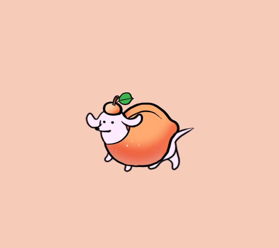 cute animations, Adorable Animated Cat, crescent moon, SD Desktop Wallpaper