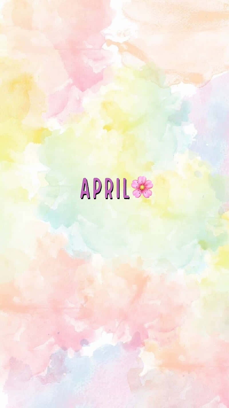 Pastel April, watercolor washes, pink, HD Phone Wallpaper