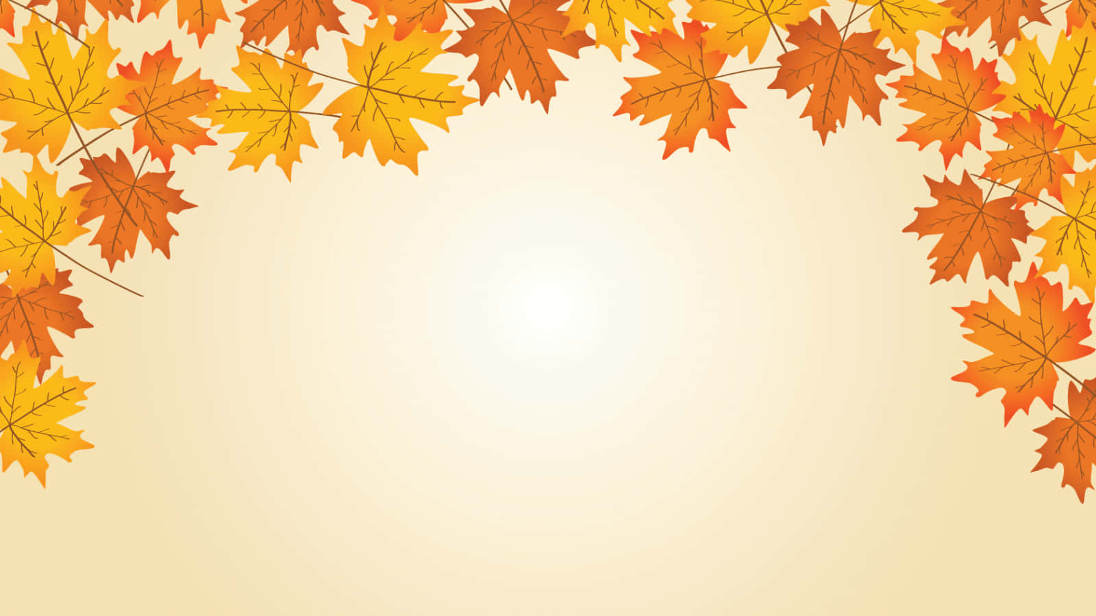 maple leaves, orange, yellow, HD Desktop Wallpaper