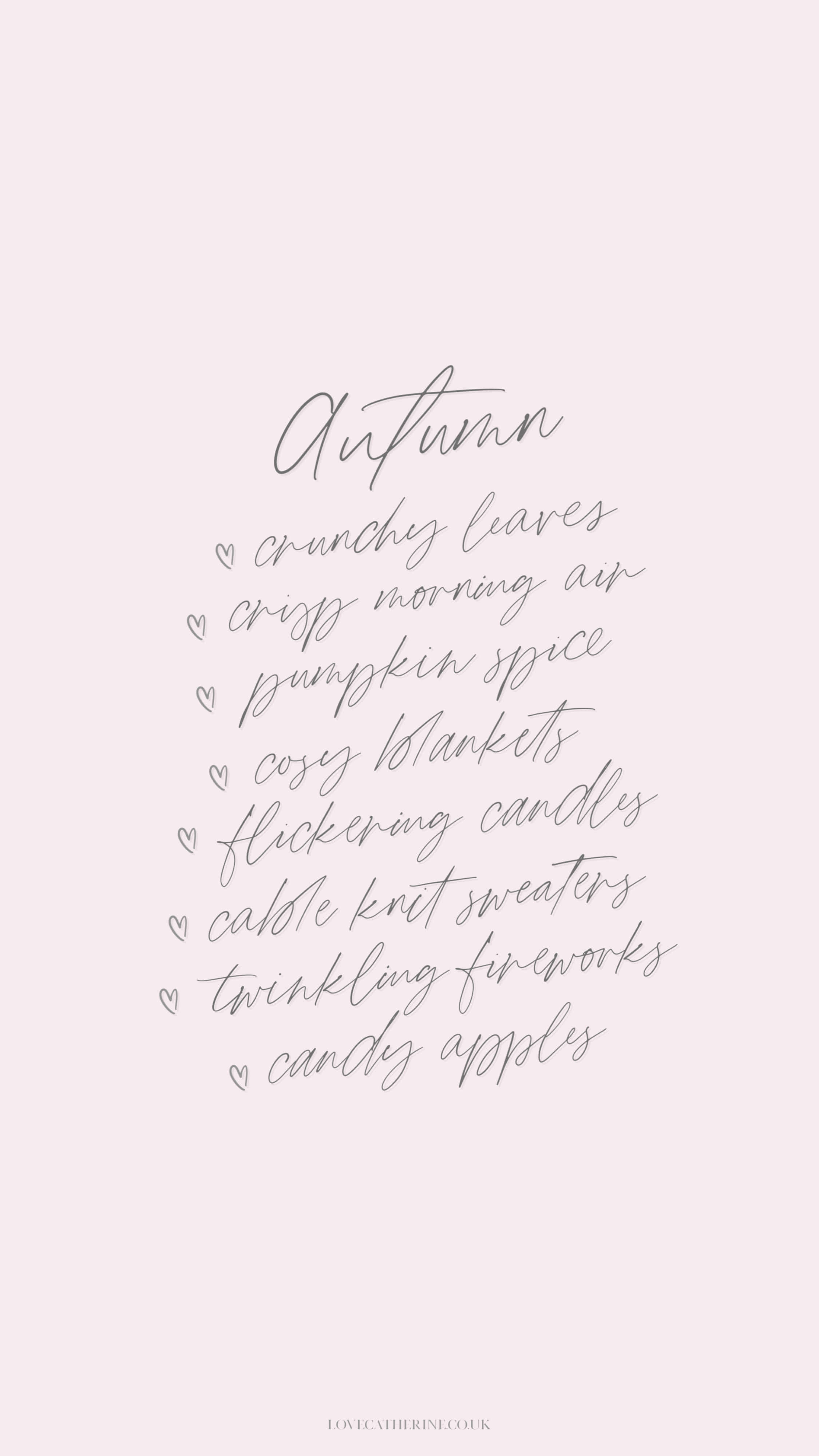 Cute Autumn iPhone, autumn favorites, crunchy leaves, 4K Phone Wallpaper