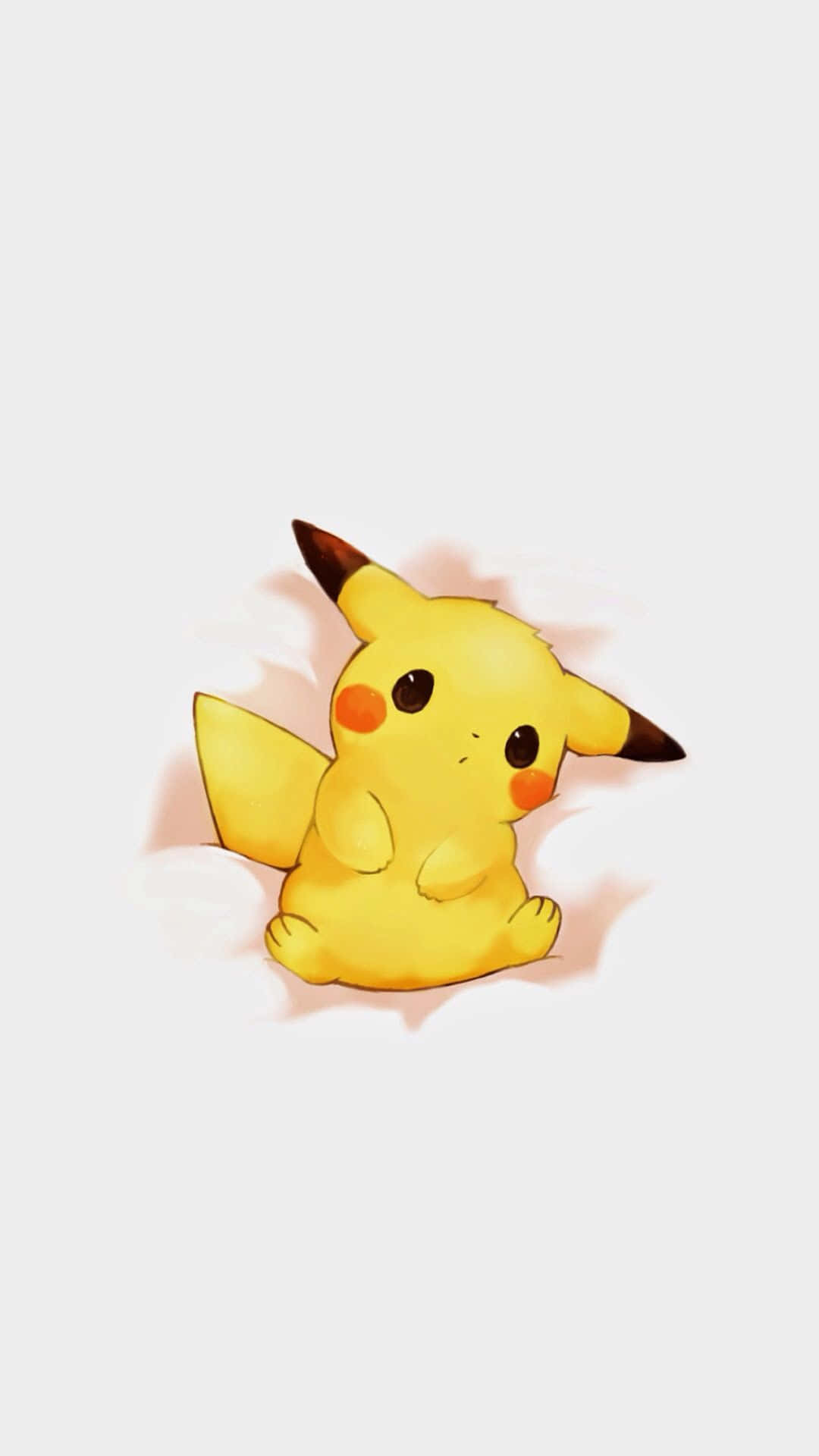 cute baby pikachu, Pikachu, yellow, Full HD Phone Wallpaper