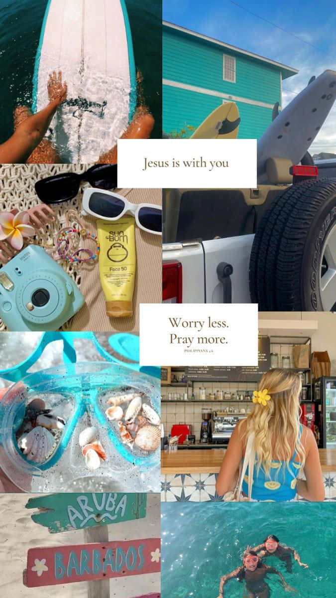 beach girl, summer vibes, turquoise water, SD Phone Wallpaper