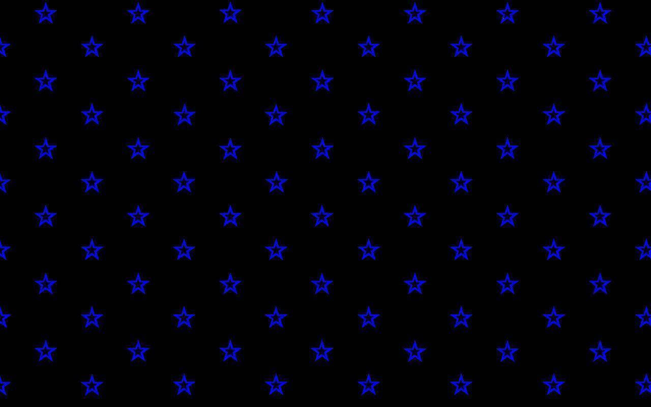 black cat, garden, glowing blue stars, HD Desktop Wallpaper
