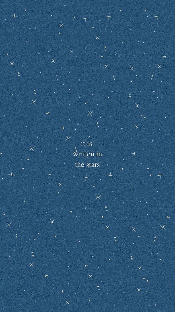 Cute Blue iPhone, deep blue night sky, twinkling stars, HD Phone Wallpaper