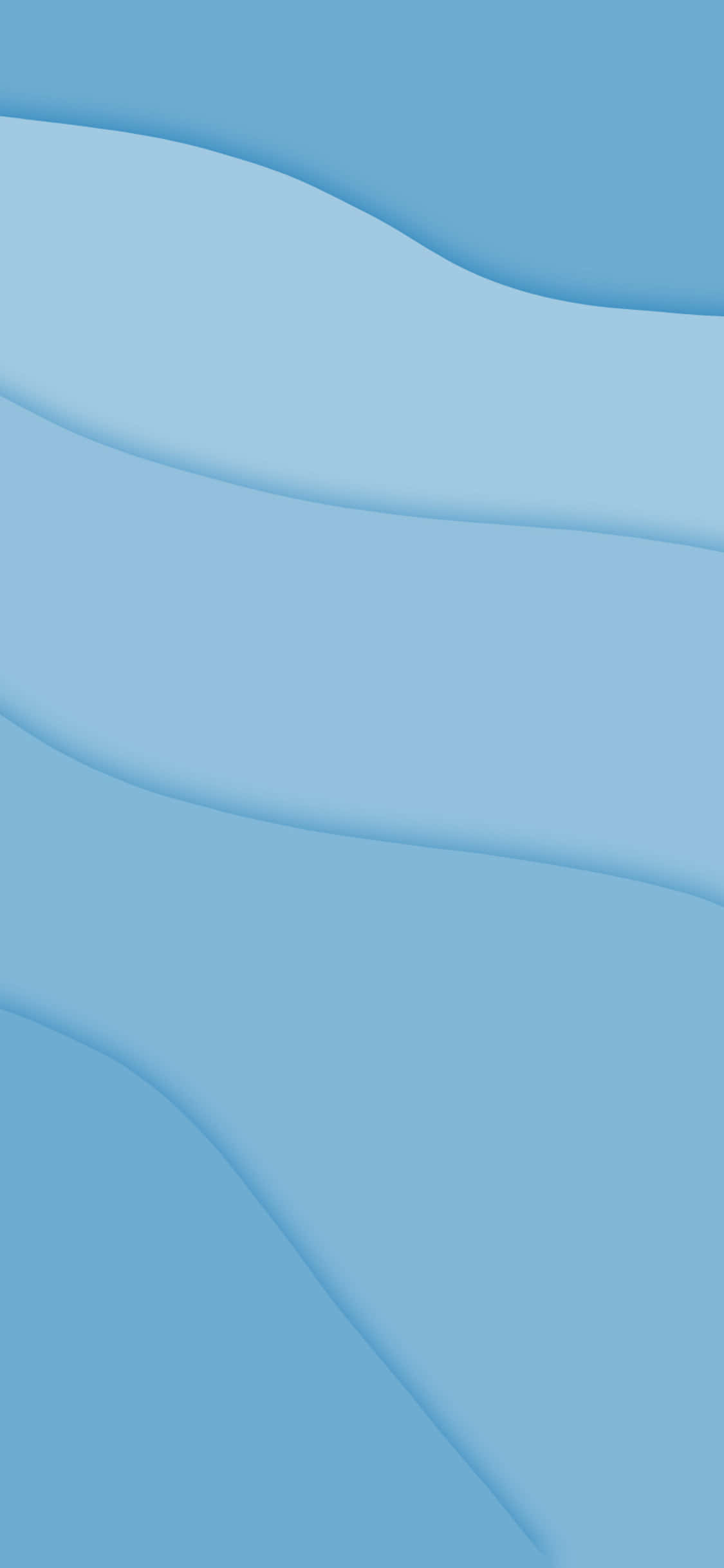 cute blue iphone, blue waves, abstract background, Full HD Phone Wallpaper