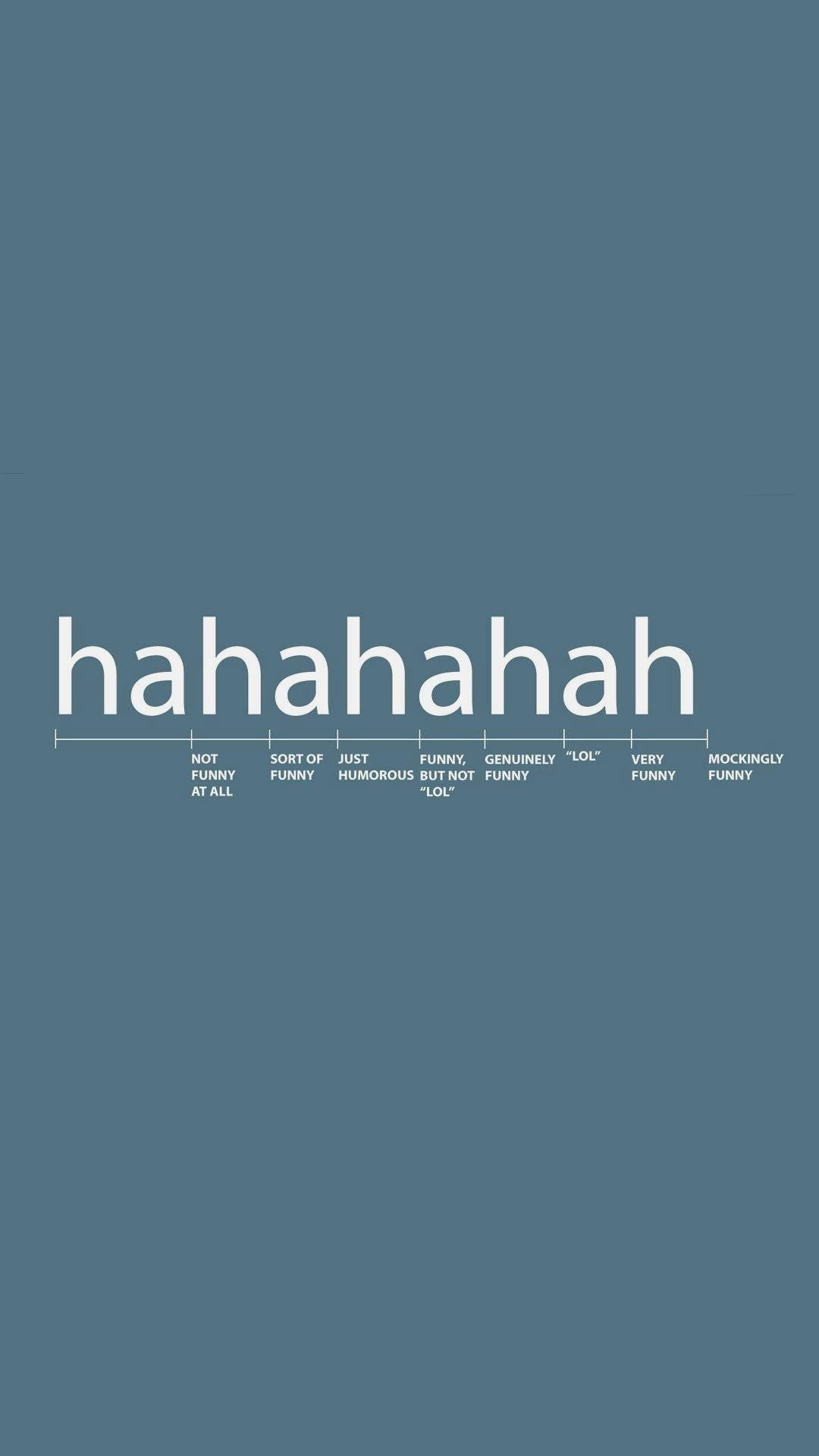 Cute Blue Aesthetic, hahahahah, scale measuring humor, Full HD Phone Wallpaper