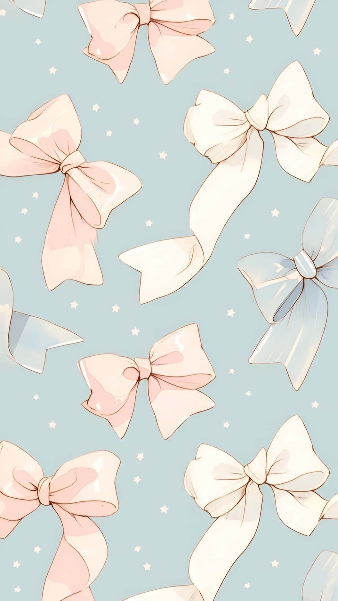pastel pink, cream, soft blue background, Full HD Phone Wallpaper