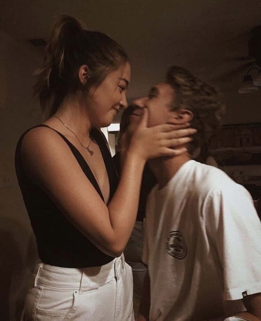 cute boyfriend, young woman, man, SD Phone Wallpaper