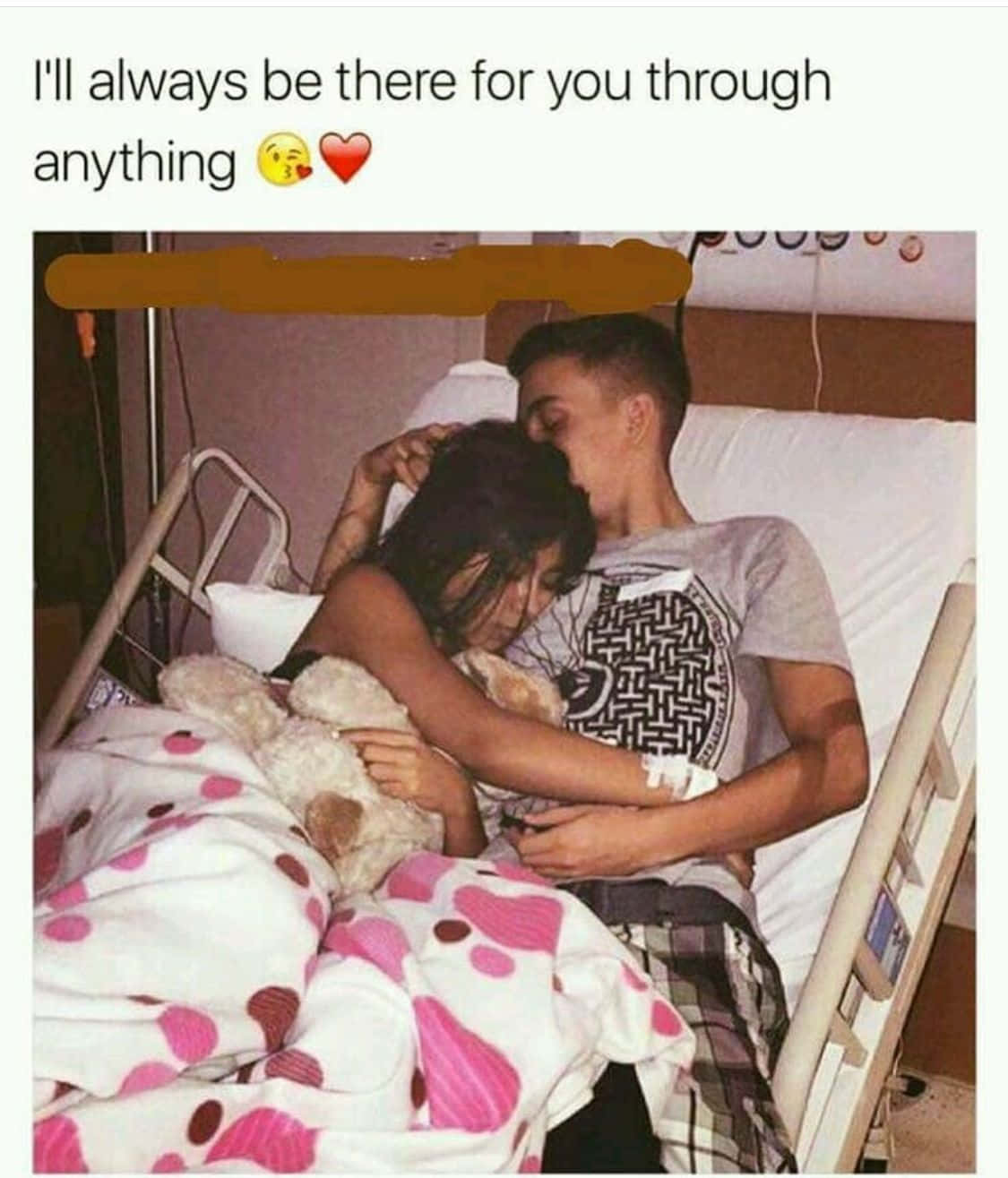 Cute Boyfriend, hospital bed, stuffed animal, HD Phone Wallpaper