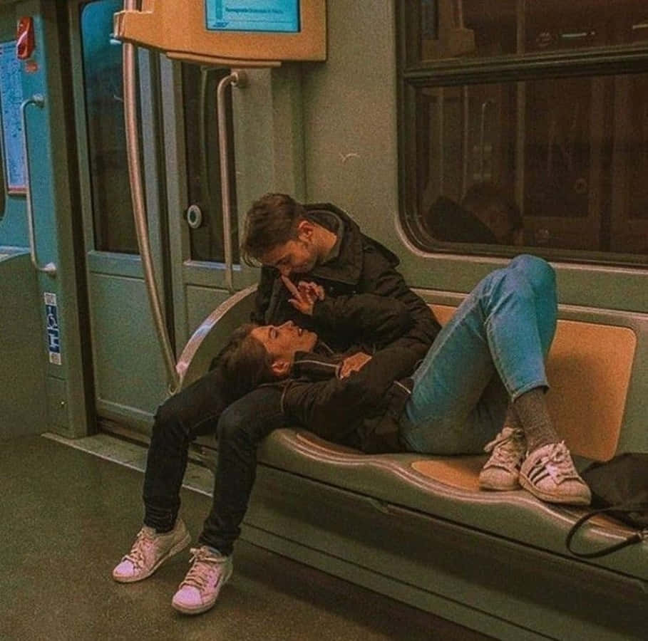 cute boyfriend 909, subway bench, warm lighting, SD Desktop Wallpaper
