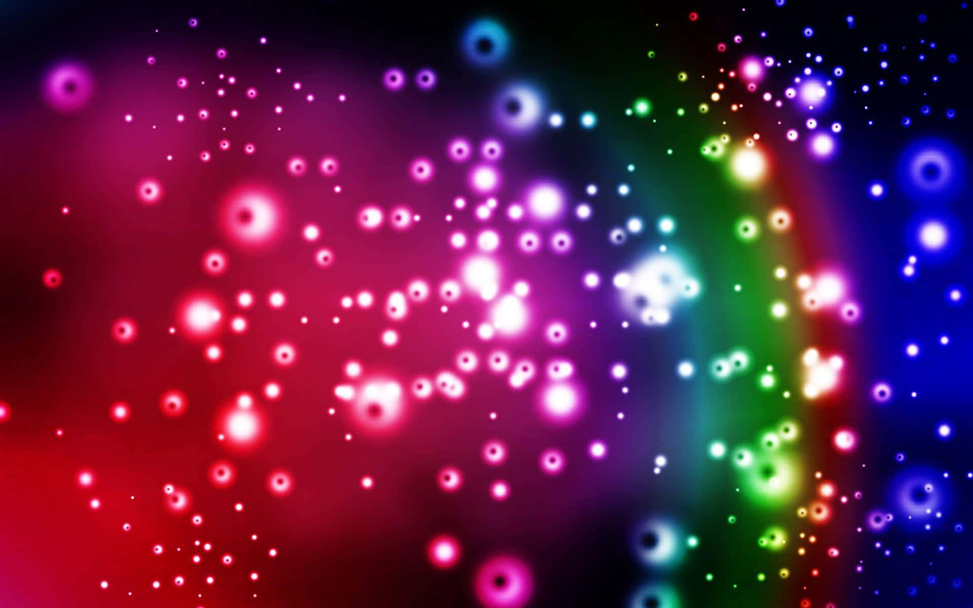 vibrant glowing orbs, gradient of magenta blue green and purple, cosmic digital dreamscape, Full HD Desktop Wallpaper