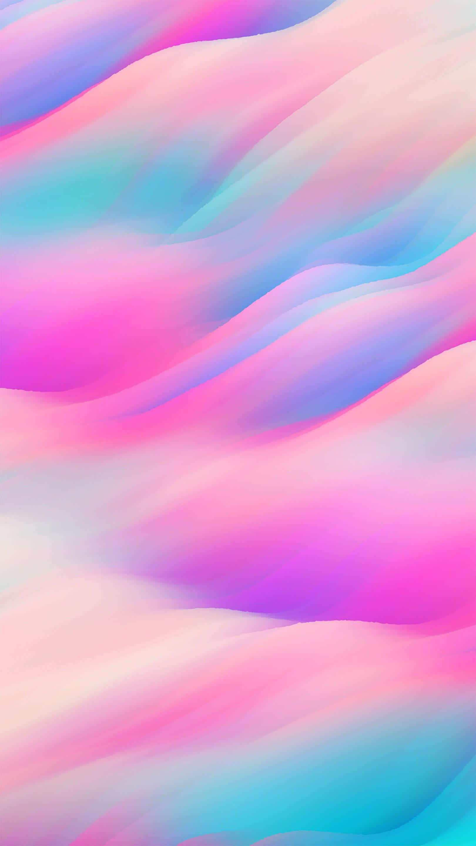 pastel pink, purple, cyan, 2K Phone Wallpaper
