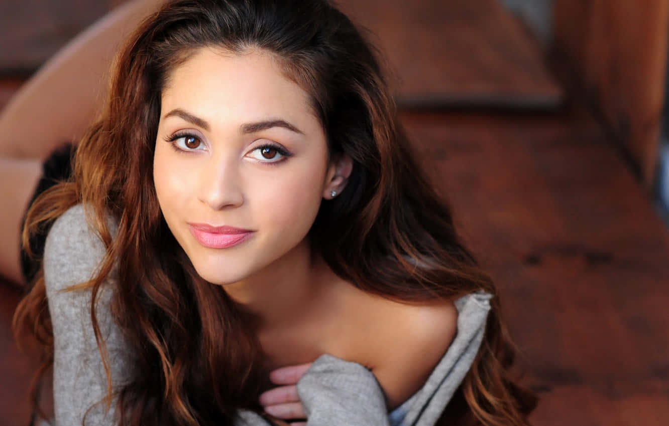 brown eyed girl, long brown hair, soft makeup, HD Desktop Wallpaper