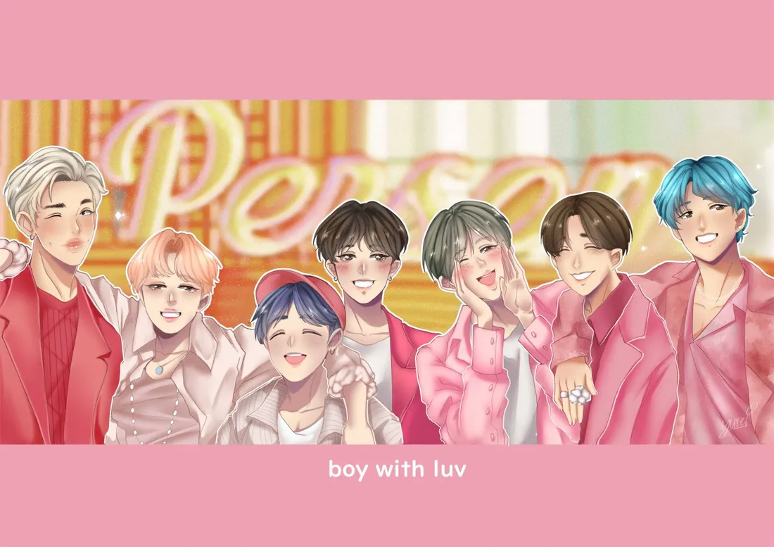 Cute BTS Drawing