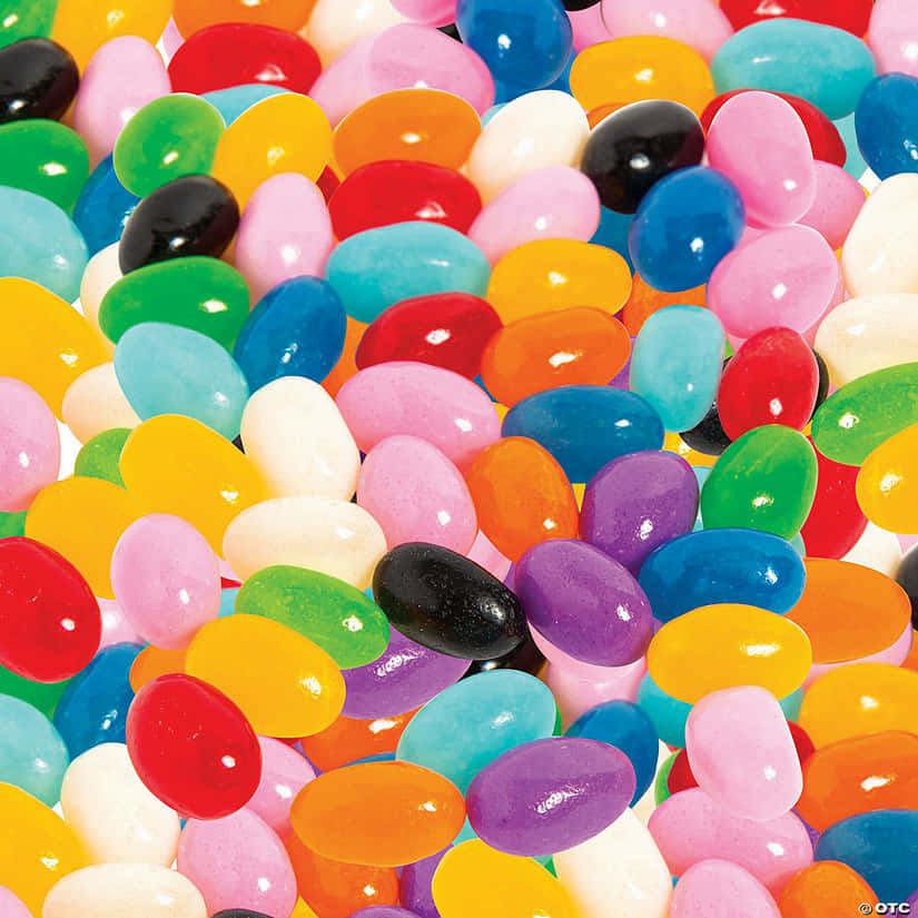 jelly beans, colorful, sugary sheen, SD Desktop Wallpaper