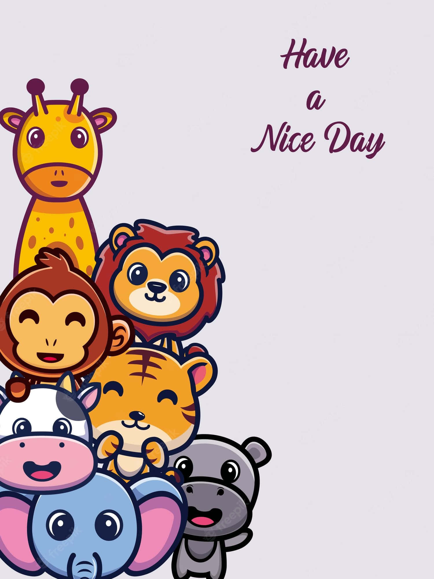 giraffe, monkey, lion, Full HD Phone Wallpaper