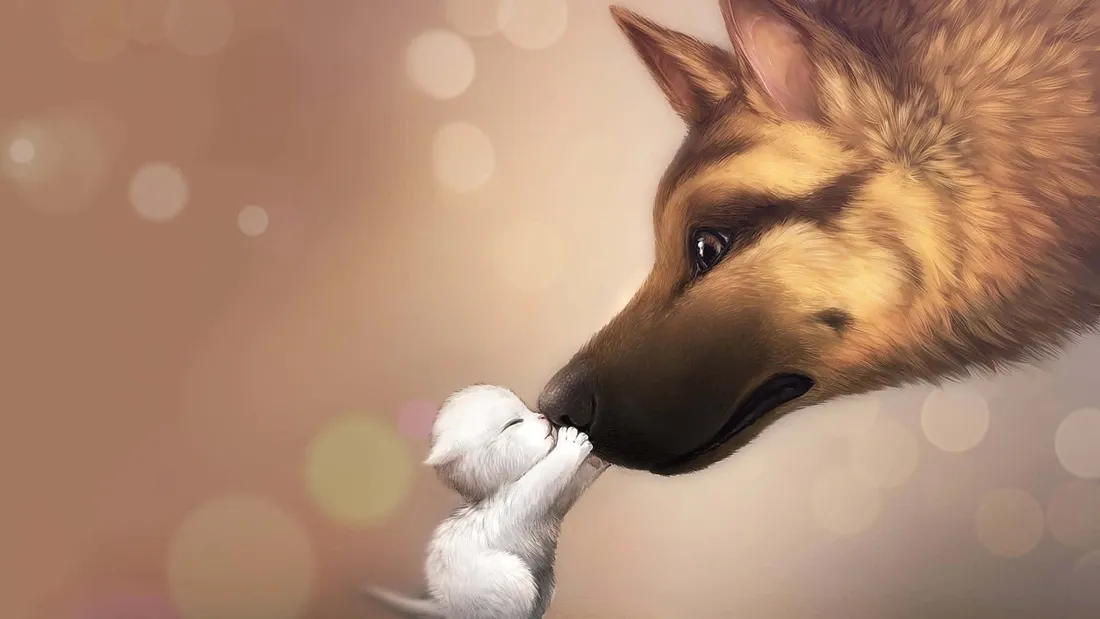Cute Cartoon Dog