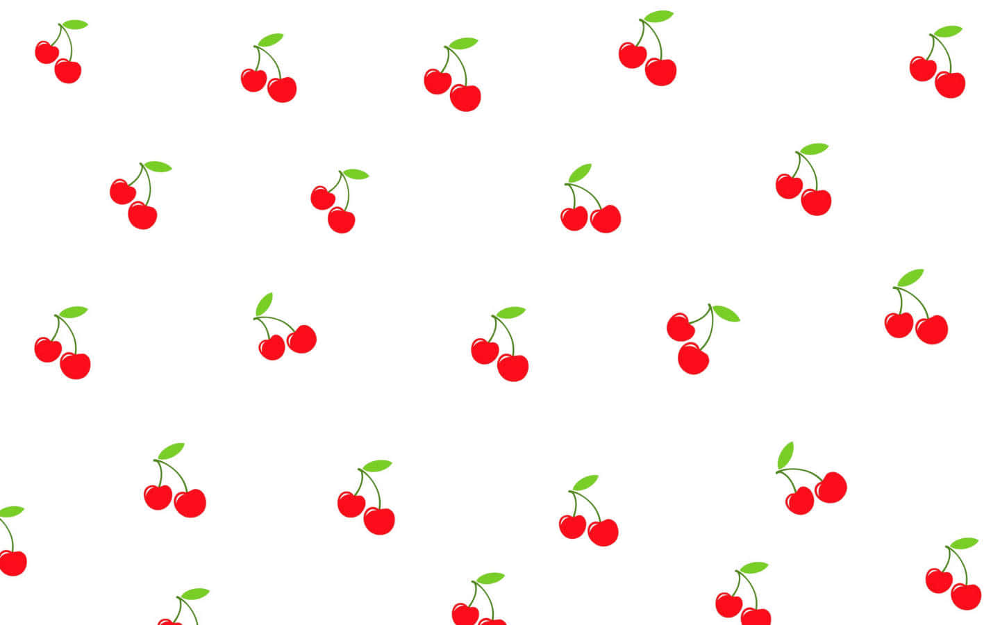 cute red cherry pattern, Vibrant Red Cherry Pattern, bright red cherries, HD Desktop Wallpaper