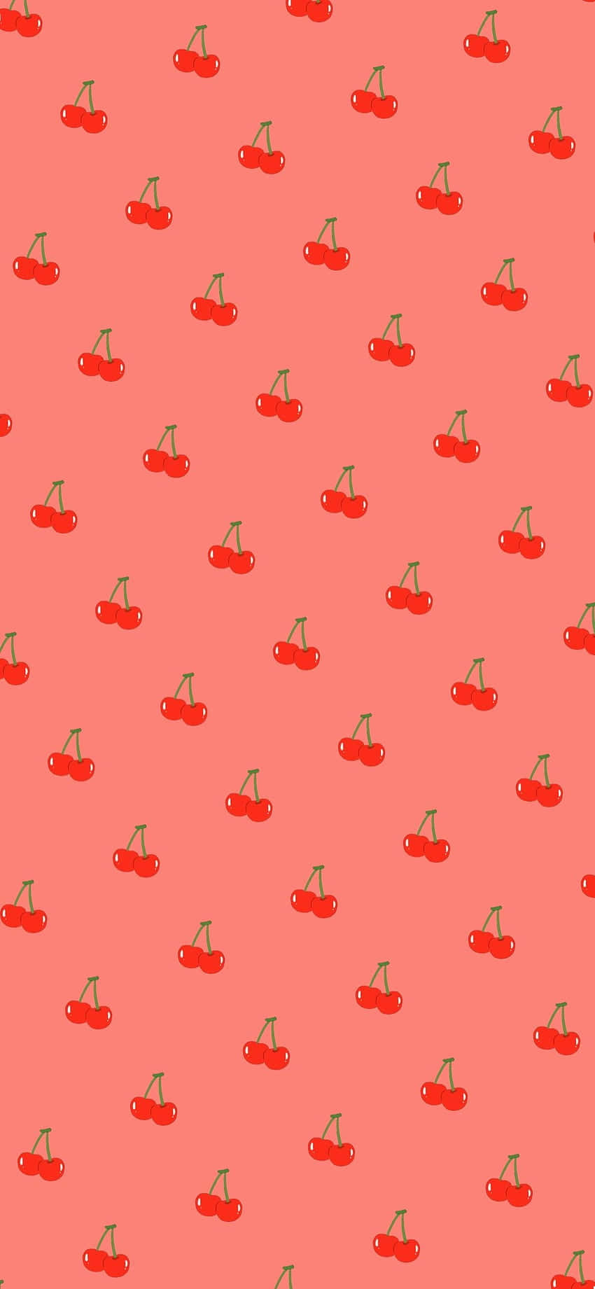 cute cherries, shiny red surface, bright red cherries, HD Phone Wallpaper