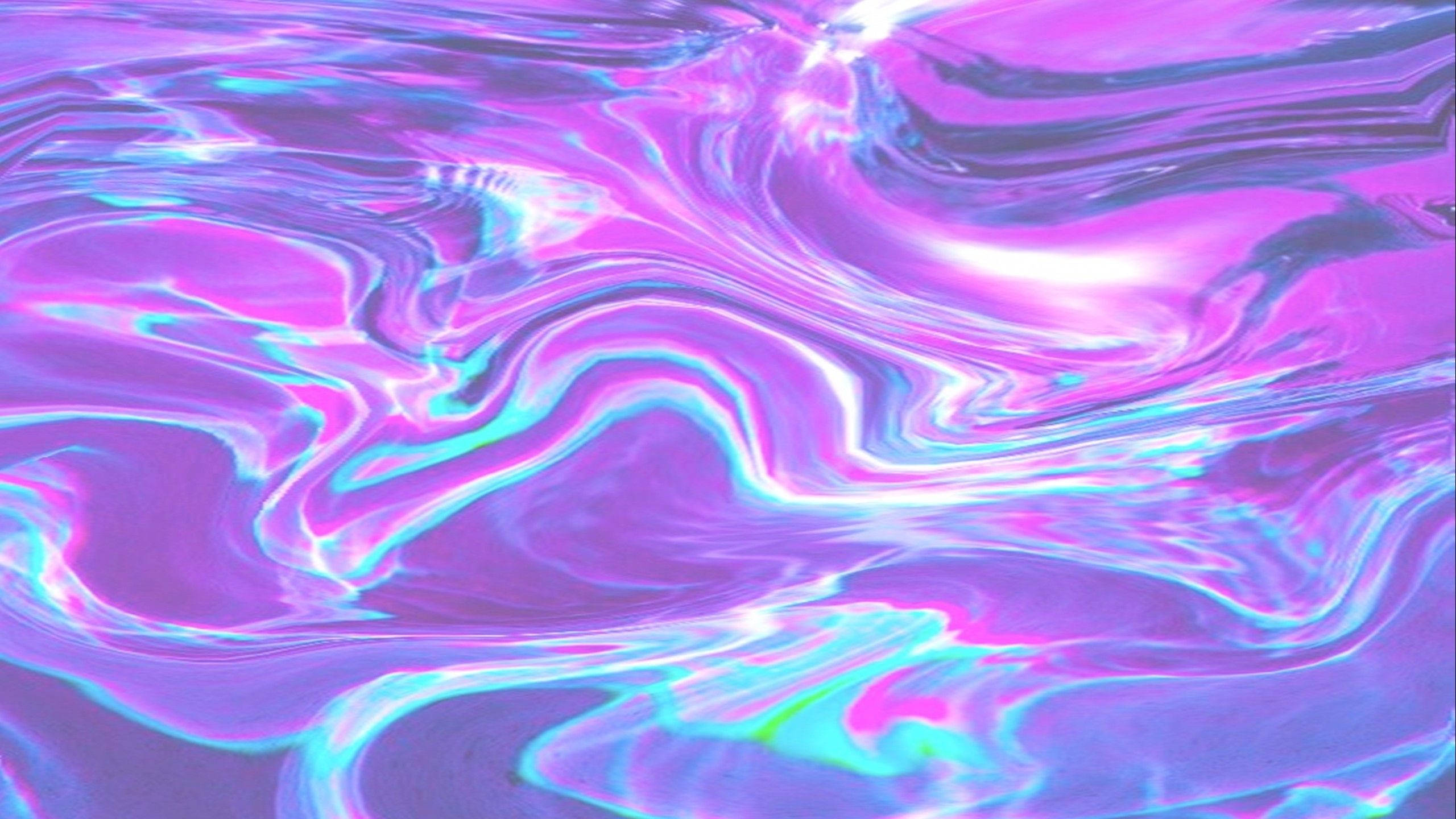 Chromebook, neon pink, cyan, 2K Desktop Wallpaper