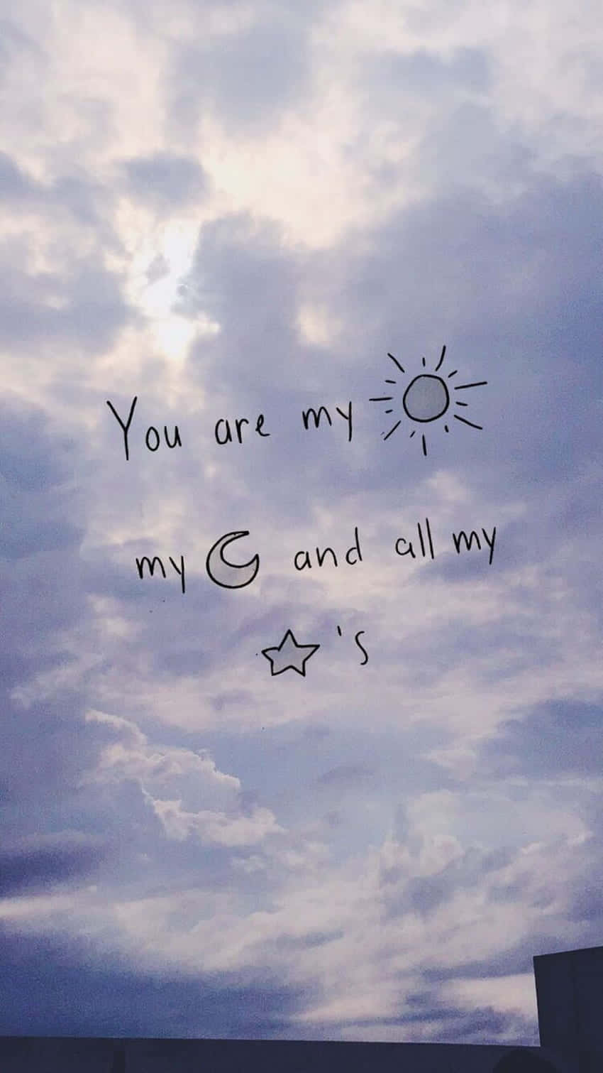 sun, moon, stars, HD Phone Wallpaper