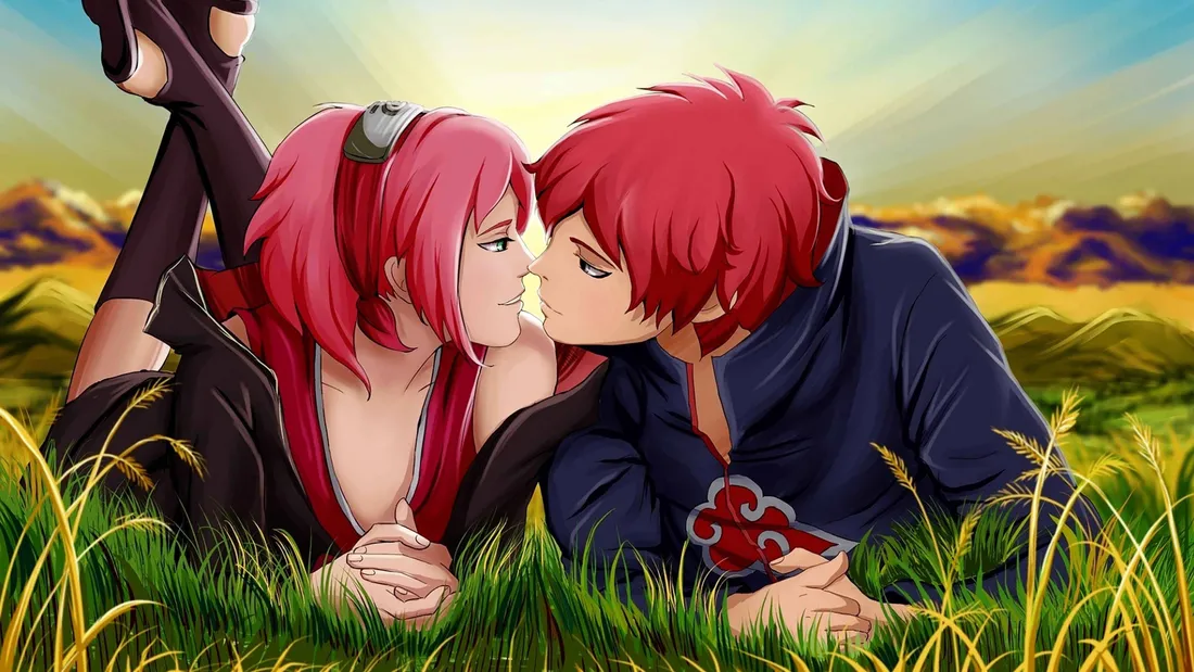 Cute Couple Cartoon