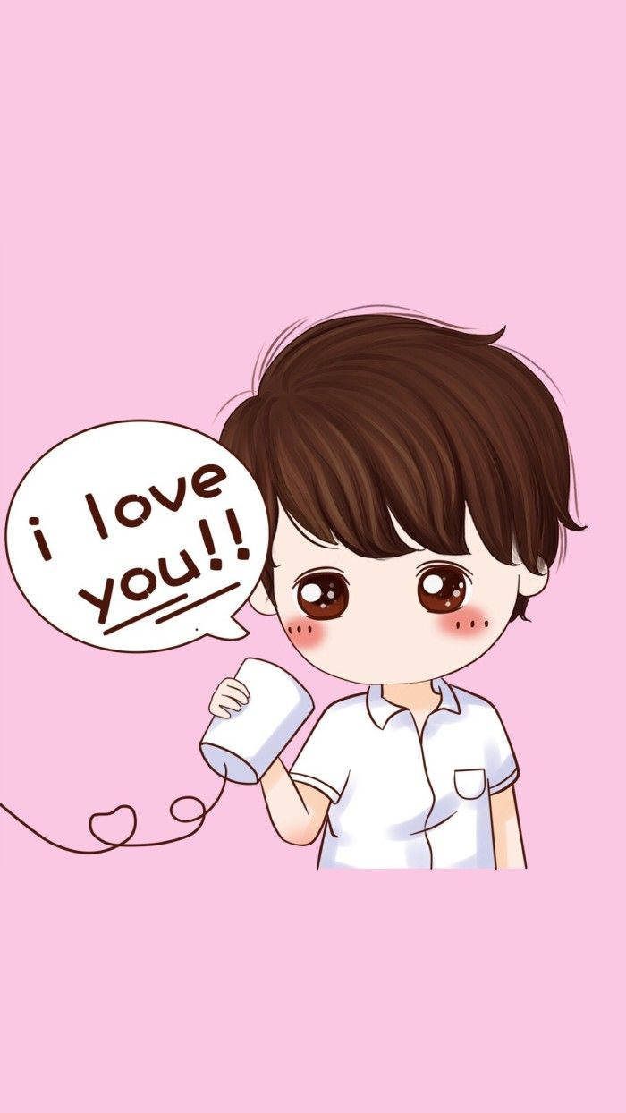 cute couple matching, right girl paper cup phone, anime boy, SD Phone Wallpaper